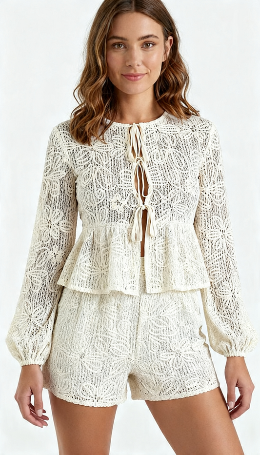 'CHLOÉ' Lace Co-ord Set